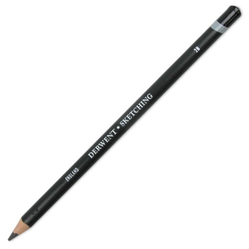 DERWENT（ダーウェント） 鉛筆 スケッチングペンシル 0700836 6種セット メタルケース