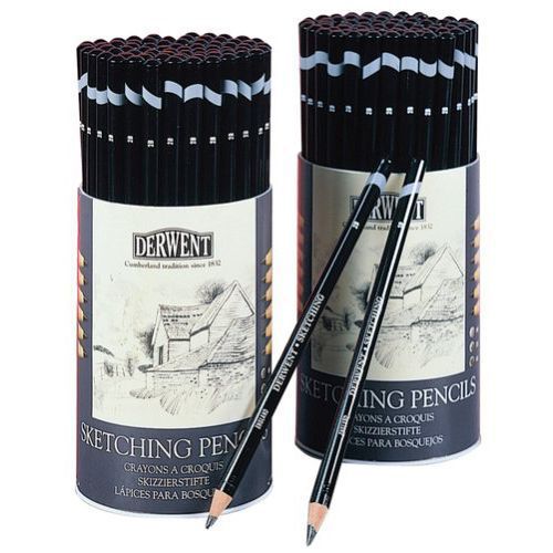 DERWENTART 鉛筆 ダーウェント スケッチングペンシル 6種セット メタル 