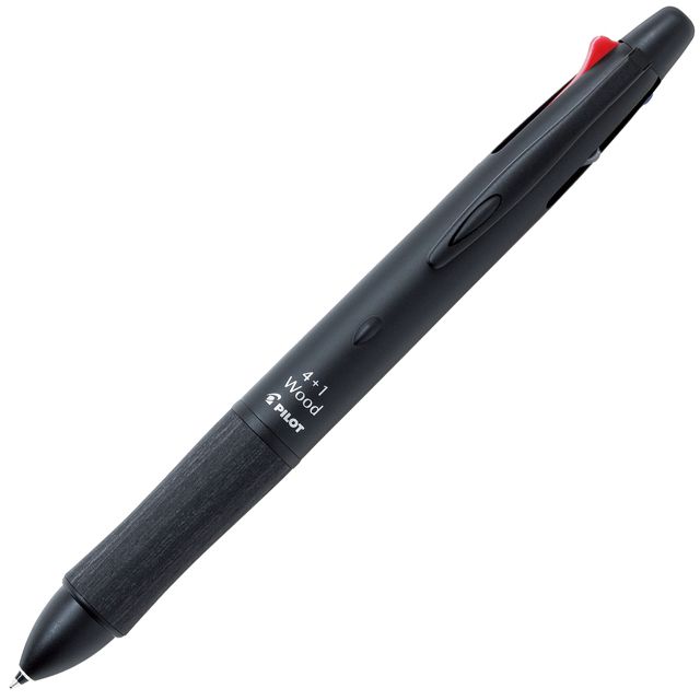 PILOT（パイロット） 複合筆記具 フォープラスワン ウッド BKHFW-2SR-B ブラック