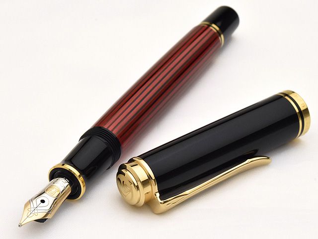 Pelikan（ペリカン）万年筆 スーベレーン M400【ギフト化粧箱入りボトルインク付】