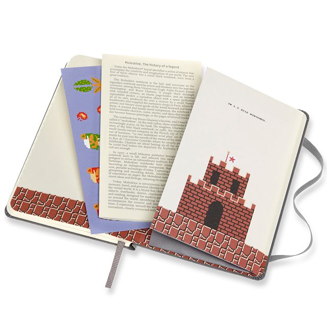 MOLESKINE（モレスキン） ノートブック 限定版 スーパーマリオ LESMMM710NC ポケットサイズ NESカートリッジ 横罫