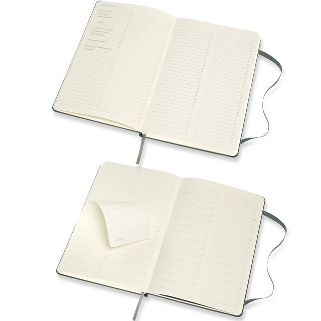 MOLESKINE（モレスキン） ラージサイズ PROノートブック PROPFNTB3HK19 5181027 ハードカバー フォレストグリーン