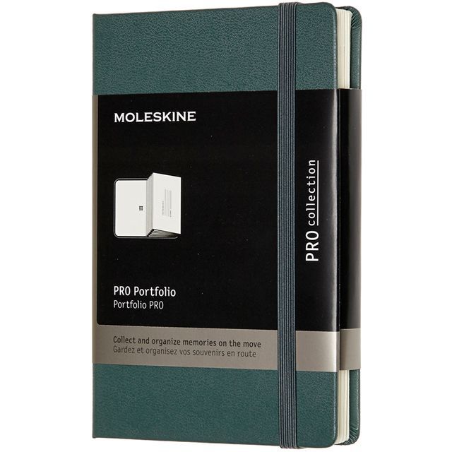 【ポイント15倍】MOLESKINE（モレスキン） ポケットサイズ PROポートフォリオ PROPTF2K19 5180911 ハードカバー フォレストグリーン