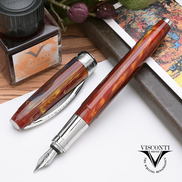 VISCONTI ビスコンティ 万年筆 ヴァン ゴッホ 万年筆 赤い葡萄畑