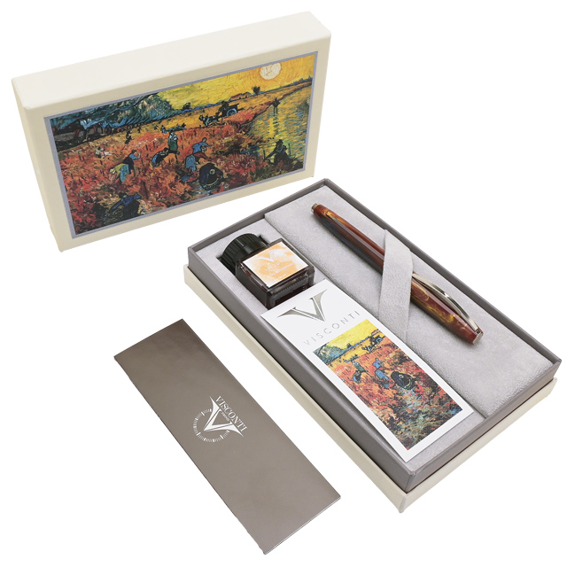 VISCONTI ビスコンティ 万年筆 ヴァン ゴッホ 万年筆 赤い葡萄畑