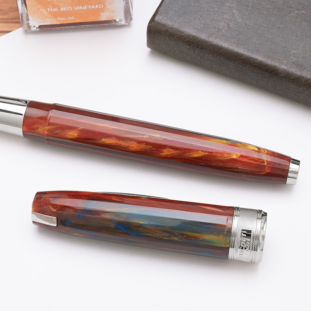 VISCONTI ビスコンティ 万年筆 ヴァン ゴッホ 万年筆 赤い葡萄畑
