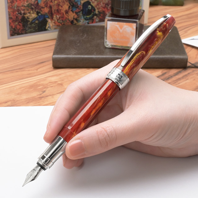 VISCONTI ビスコンティ 万年筆 ヴァン ゴッホ 万年筆 赤い葡萄畑