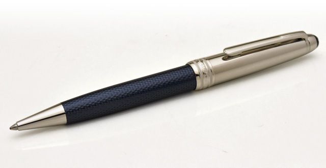 良品□MONTBLANC/モンブラン マイスターシュテュック クラシック ソリテール ドゥエ シャープペンシル シルバー×ブラック ドイツ製 筆記◎