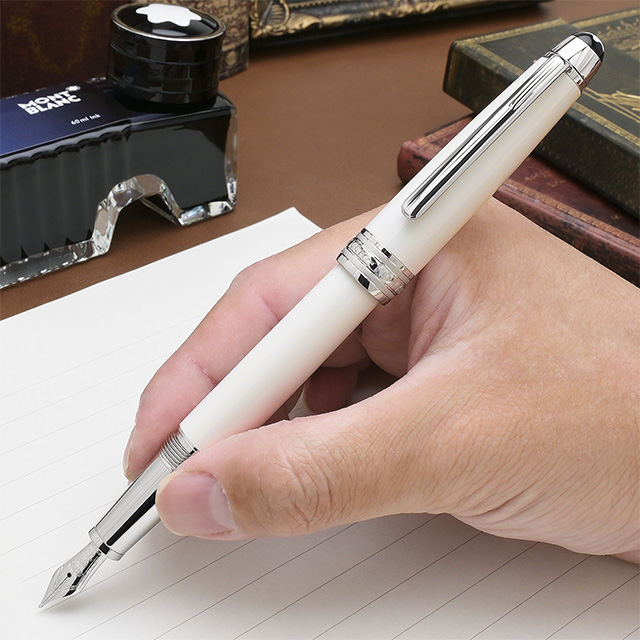 MONTBLANC モンブラン 万年筆 マイスターシュテュック ホワイト