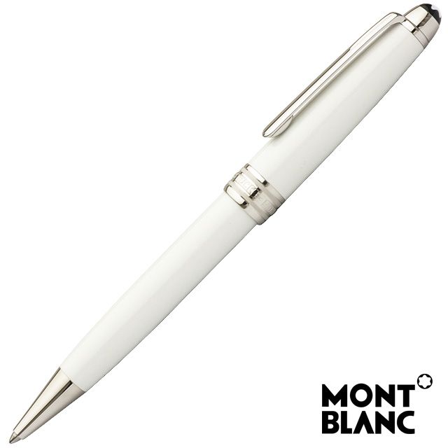 MONTBLANC モンブラン ボールペン マイスターシュテュック ホワイトソリテール クラシック | 世界の筆記具ペンハウス