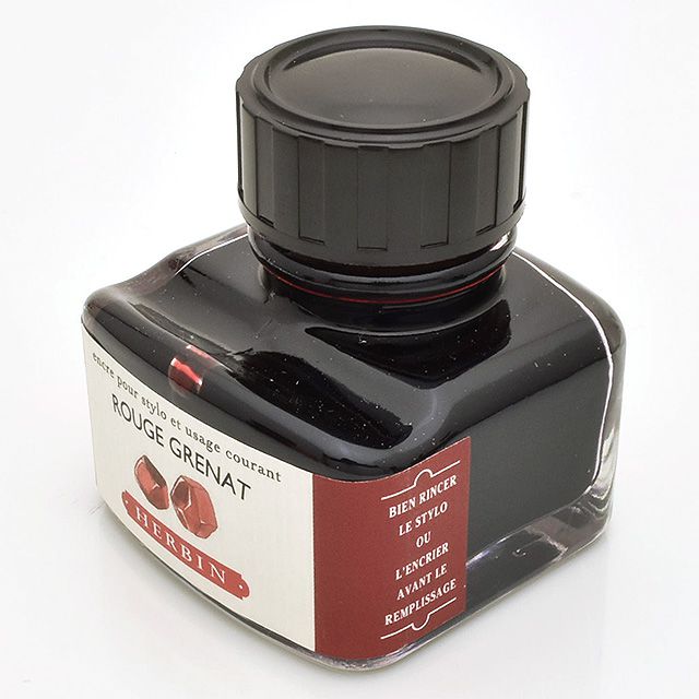 HERBIN（エルバン） ボトルインク トラディショナルインク30ml HB13029 ガーネットレッド