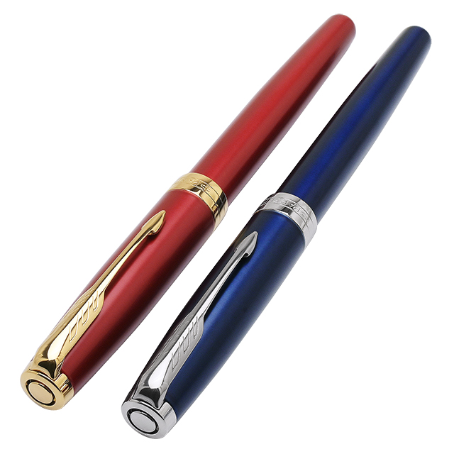 PARKER（パーカー）万年筆 ソネット レッドGT/ブルーラッカーCT