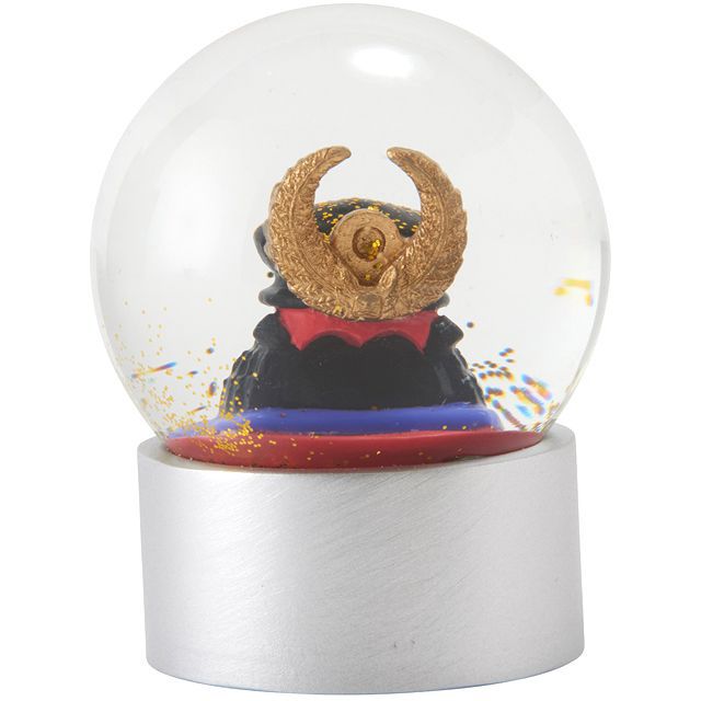 デスクアクセサリー Snow Globe（スノーグローブ） 720-003 スノードーム 兜（かぶと）