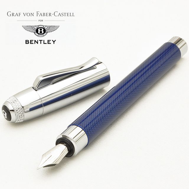 【受注生産品】FABER-CASTELL（ファーバーカステル） 万年筆 ベントレー 14174 シークインブルー