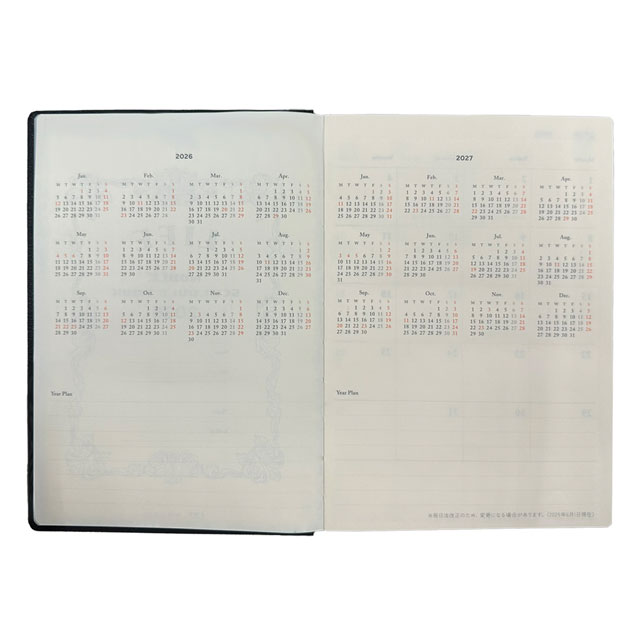 2026年版 ノーブルスケジュールブック LIFE ライフ | ペンハウス
