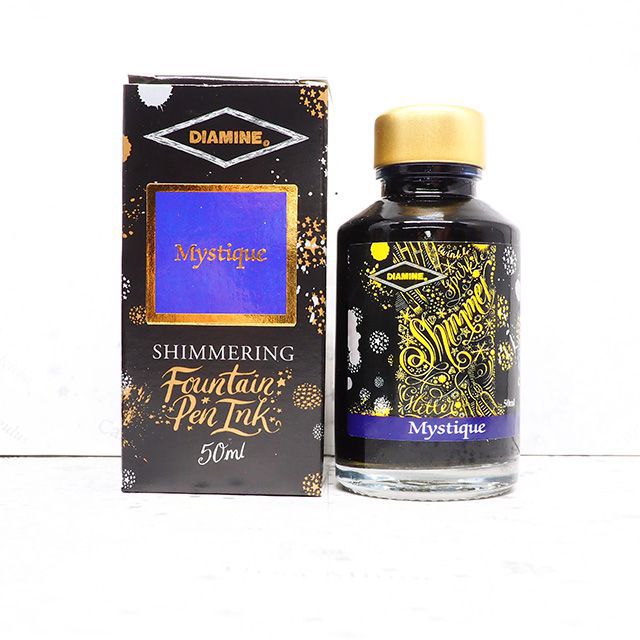 DIAMINE（ダイアミン） ボトルインク シマーリングインク 50ml No.633 ミスティーク/Mystique