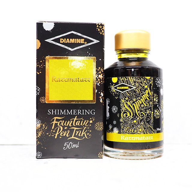 DIAMINE（ダイアミン） ボトルインク シマーリングインク 50ml ラーズマターズ/Razzmatazz No.639