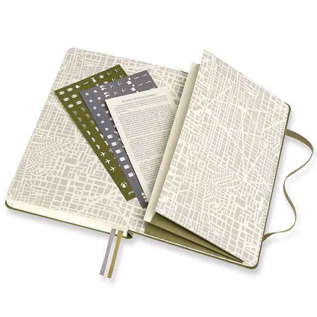 MOLESKINE（モレスキン） ラージサイズ パッション ジャーナル PASTRAV 5181141 トラベル ハードカバー