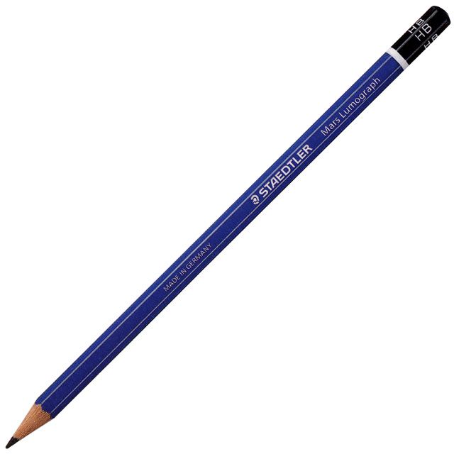STAEDTLER（ステッドラー） 鉛筆 マルス ルモグラフアソートセット 100 G12 S1 12硬度セット 缶ケース入り