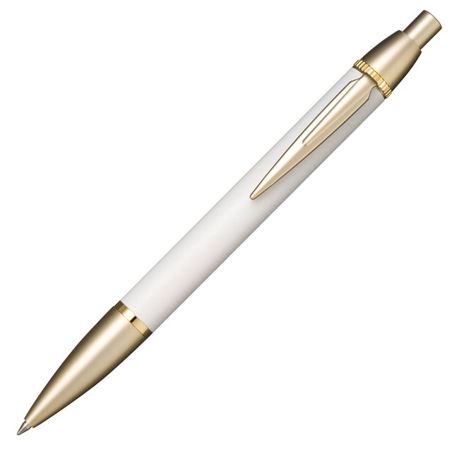 セーラー万年筆 ボールペン タイムタイドプラス ゴールドシリーズ ホワイト 16-0459-210
