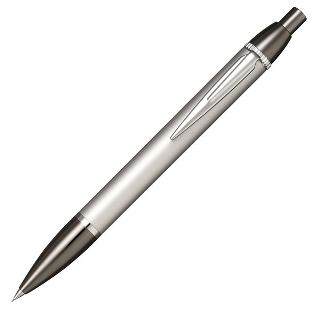 セーラー万年筆 ペンシル 0.5mm タイムタイドプラス ブラックシリーズ シルバー 21-0360-519