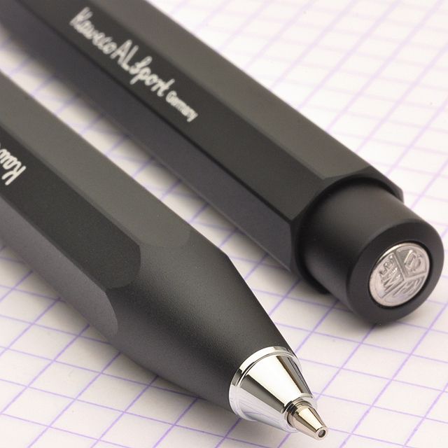 Kaweco（カヴェコ）ペンシル 0.7mm ALスポーツ ブラック ALSP-BK