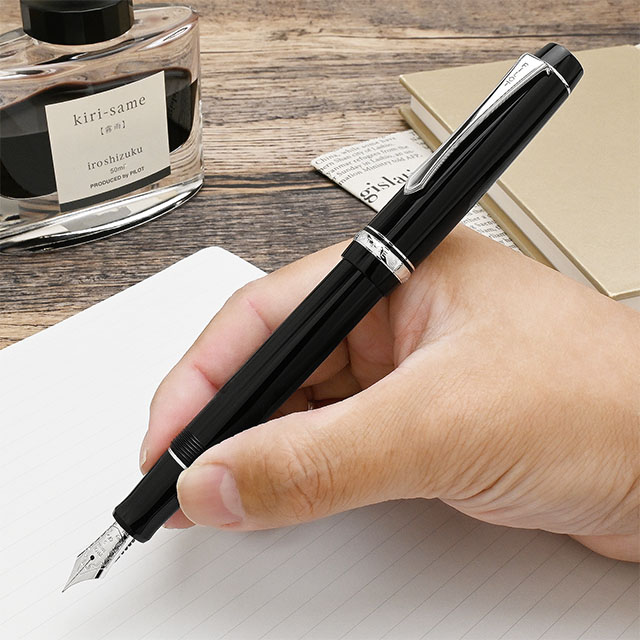 PILOT（パイロット）万年筆 カスタムヘリテイジ91 ブラック＜F/M