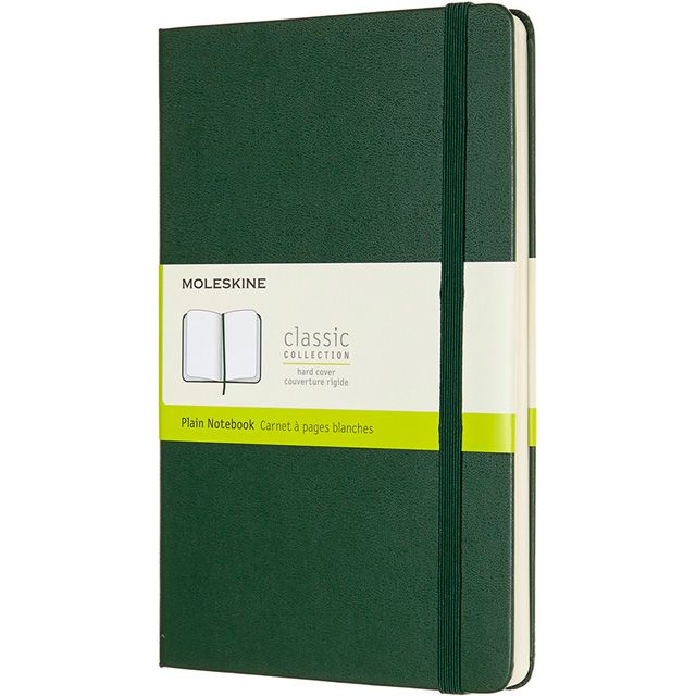 MOLESKINE（モレスキン） ノートブック マートルグリーン クラシック ラージサイズ 無地 QP062K15 5181704