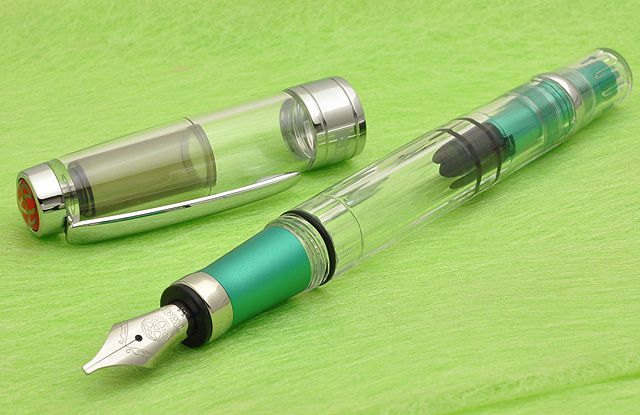 TWSBI DIAMOND 580AL Emerald Green エメラルドグリーン