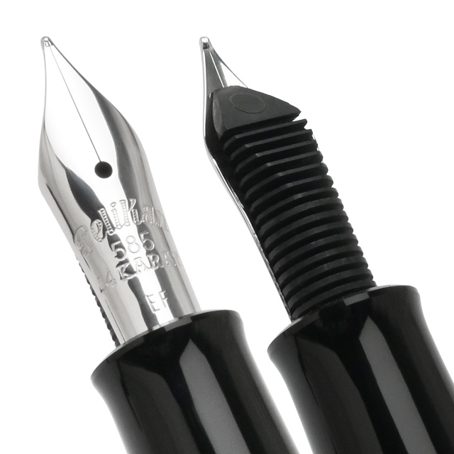 Pelikan ペリカン 万年筆 特別生産品 M101N 万年筆 グレー/ブルー