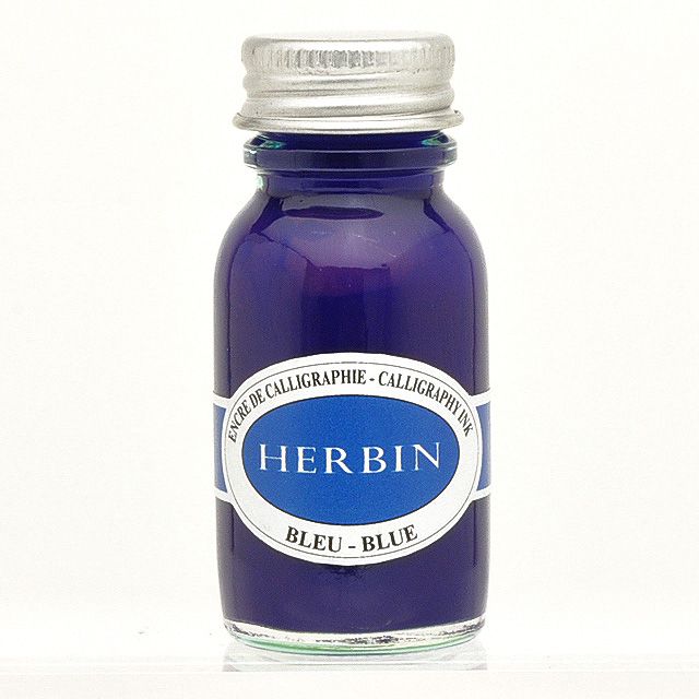 HERBIN（エルバン） ボトルインク カリグラフィーインク15ml ブルー HB12410
