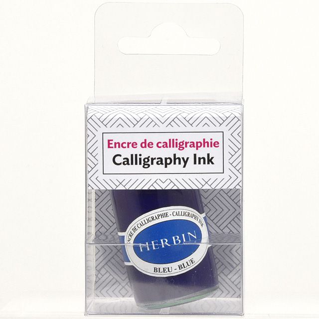 HERBIN（エルバン） ボトルインク カリグラフィーインク15ml ブルー HB12410