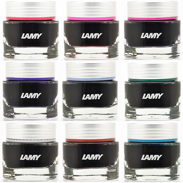LAMY ラミー ボトルインク 万年筆用インク 水性染料 ボトルインク クリスタルインク 30ml 世界の筆記具ペンハウス