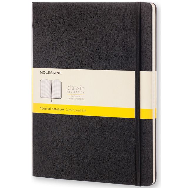 MOLESKINE（モレスキン） ノートブック クラシック Xラージサイズ ブラック 方眼 QP091 5180126