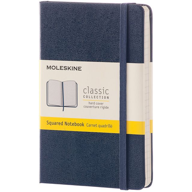 MOLESKINE（モレスキン） ノートブック サファイアブルー クラシック ポケットサイズ 方眼 MM712B20 5180095