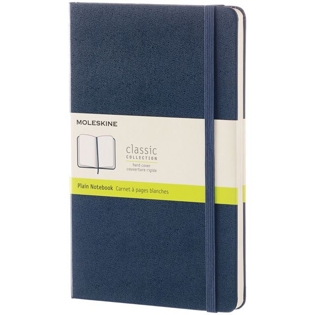 MOLESKINE（モレスキン） ノートブック サファイアブルー クラシック ラージサイズ 無地 QP062B20 5180118