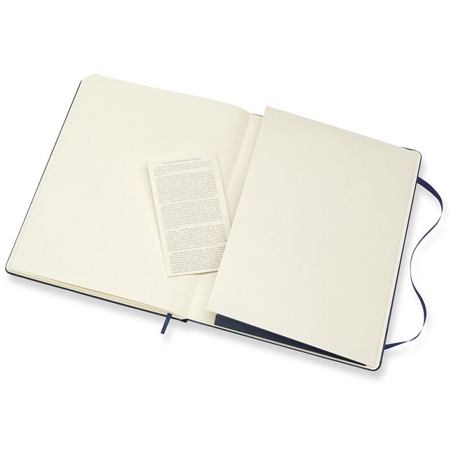 MOLESKINE（モレスキン） ノートブック サファイアブルー クラシック Xラージサイズ 横罫 QP090B20 5180124