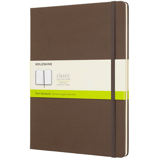 MOLESKINE（モレスキン） ノートブック アースブラウン クラシック Xラージサイズ 無地 QP092P14 5180322