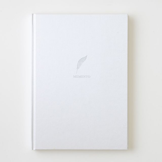 sutta（スッタ） ノートブック MEMENTO_Notebook プラチナシルバー