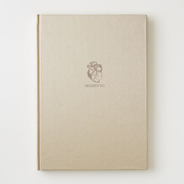 sutta（スッタ） ノートブック MEMENTO_Notebook シャンパンゴールド