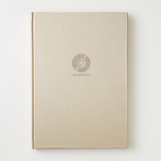 sutta（スッタ） ノートブック MEMENTO_Notebook シャンパンゴールド