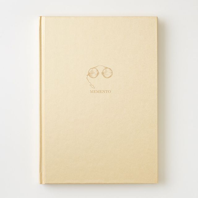 sutta（スッタ） ノートブック MEMENTO_Notebook ベージュゴールド