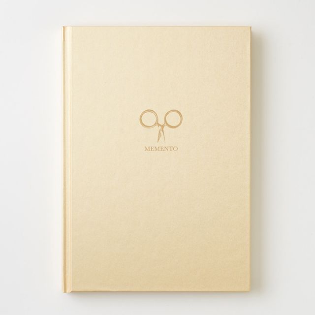 sutta（スッタ） ノートブック MEMENTO_Notebook ベージュゴールド