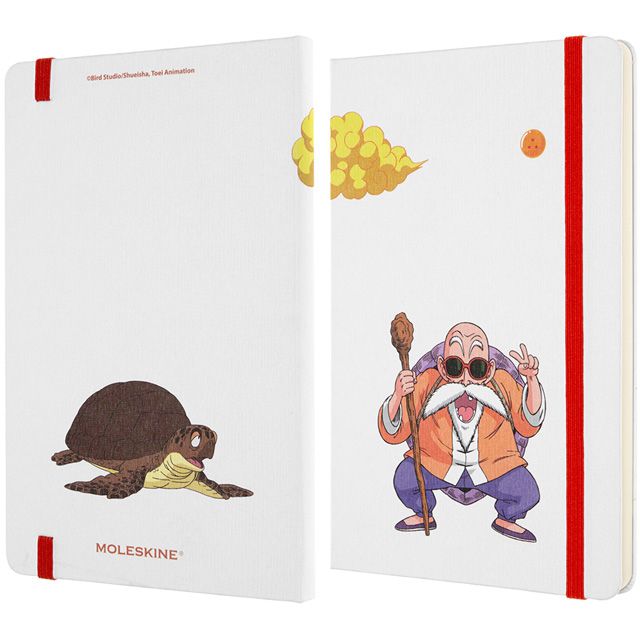 MOLESKINE（モレスキン） ノートブック 限定版 ドラゴンボール ラージサイズ 亀仙人 ドット方眼 LEDGQP066B 5182161