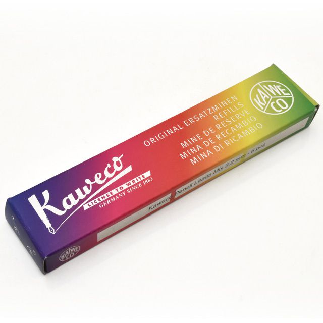 Kaweco（カヴェコ）3.2mm芯ホルダー用 替芯 6本入り (赤・青・緑 各2本) KAWECO-REF3.2C
