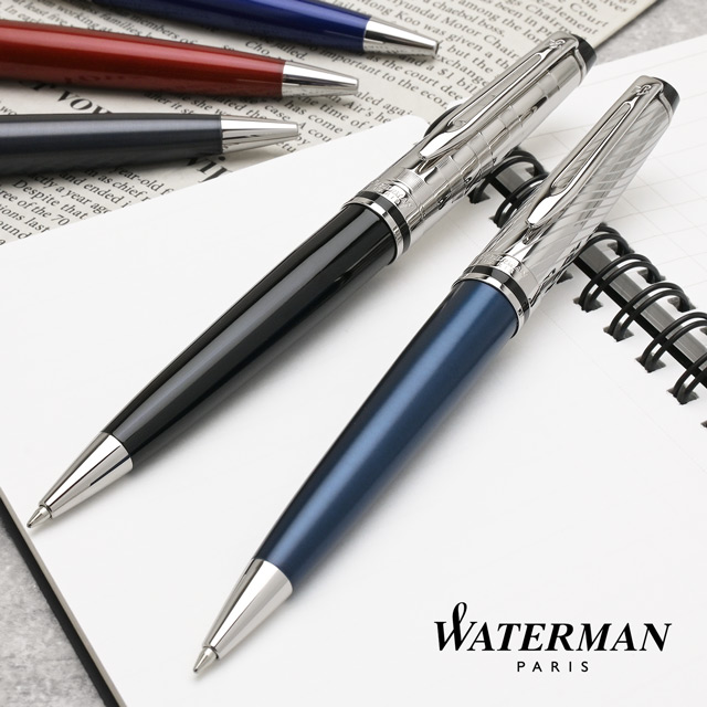 WATERMAN（ウォーターマン） ボールペン エキスパート デラックス ダークブルーCT 2093767