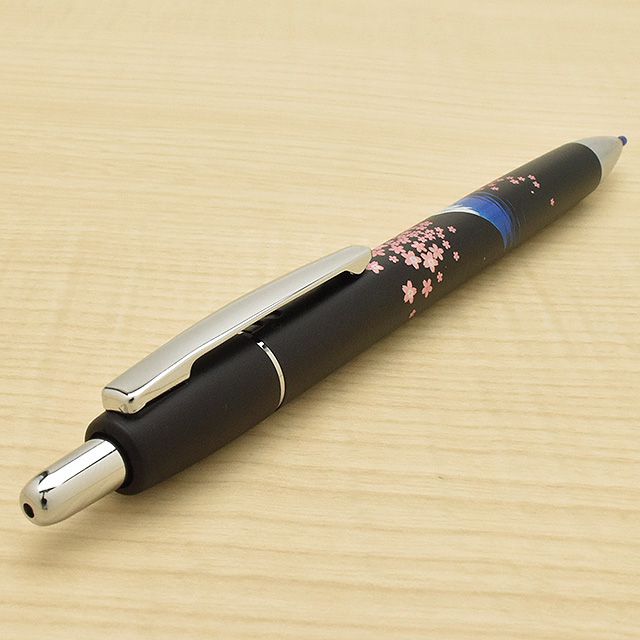 Pilot ボールペン 雅絵巻 BM−2SR 赤富士に鶴 AFT xmKeVL5XFx