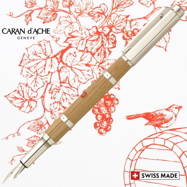 【本国取り寄せ】CARAN D'ACHE（カランダッシュ）万年筆 限定品 バリアス ル・ヴィニ 1646-481