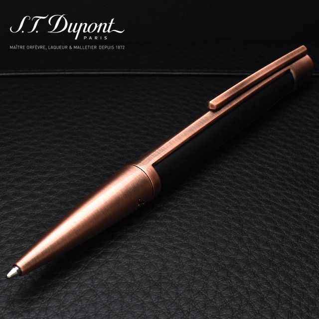 S.T.Dupont】エス・テー・デュポン ボールペン デフィ マットブラック コンポジット&ブラッシュドコッパー ヴィンテージ | 世界の筆記具ペンハウス S.T.Dupont】エス・テー・デュポン ボールペン デフィ マットブラック コンポジット&ブラッシュドコッパー ヴィンテージ | 世界の筆記具ペンハウス