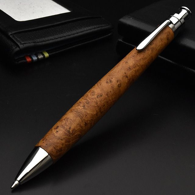 工房 楔 ボールペン ルーチェペン チーク 瘤杢 世界の筆記具ペンハウス 工房 楔 ボールペン ルーチェペン チーク 瘤杢 世界の筆記具ペンハウス